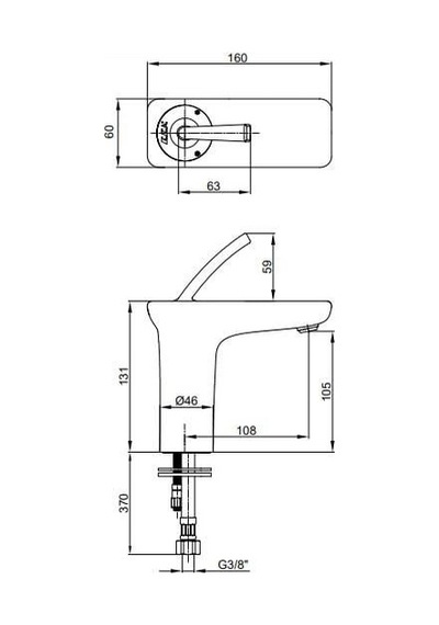 E.c.a. Novita 102108925h Lavabo Bataryası Krom