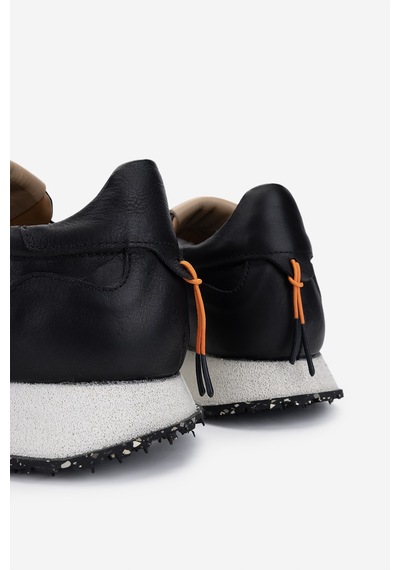 Valmenti Erkek Hakiki Deri Siyah Sneakers & Spor Ayakkabı 325 2891-440 Erk Ayk Y25 Syh/syh Suet Siyah