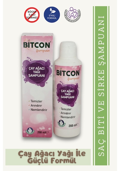 Acon Bitcon Bit Şampuanı + Tarak