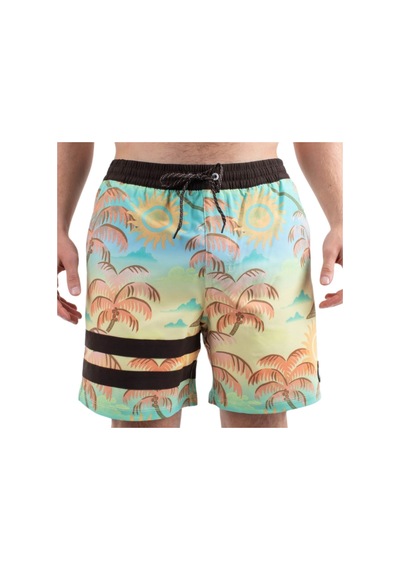 Hurley Hurley Phntm Eco Block Party 17 Erkek Volley Short 6423 Çok Renkli