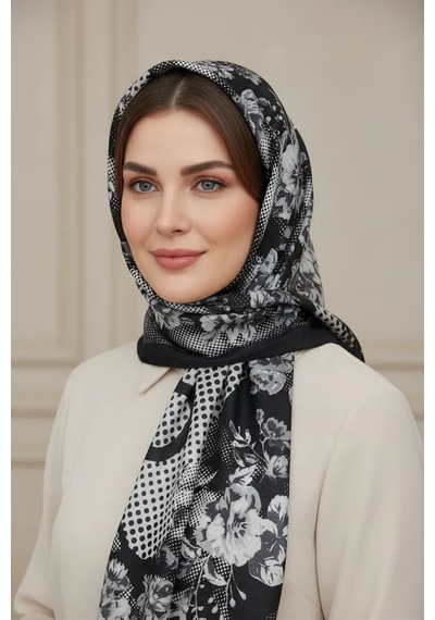 Alfa Aksesuar 03 Mısırlı Polyester Alize Eşarp 1 Bej