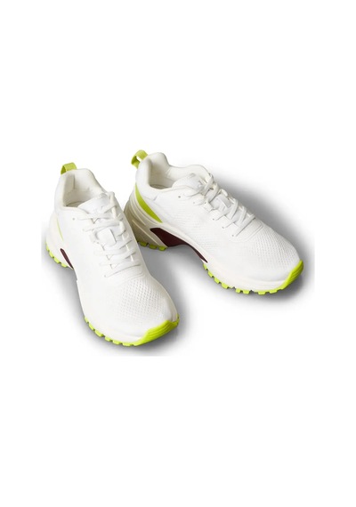 Calvin Klein Hıke Runner Mg Tech Knıt Beyaz Kadın Günlük Spor Ayakkabı