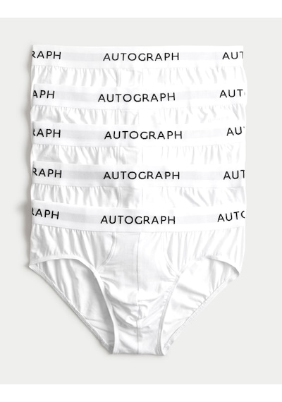Marks & Spencer 5'li Supima Cotton Brief Külot Seti T14006221a Çok Renkli