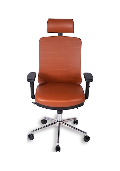 Ofisbazaar Up Deri Yönetici Koltuğu Ergonomik Ve Modern Tasarım Martin09 Kahverengi Deri Kahverengi Ofisbazaar Up Deri Yönetici Koltuğu Ergonomik Ve Modern Tasarım Martin09 Kahverengi Deri Kahverengi