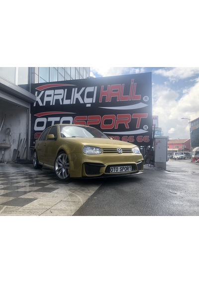 Vw Golf Mk4 R Marşpiyel Sağ Sol Takım Fiberglass Boyasız