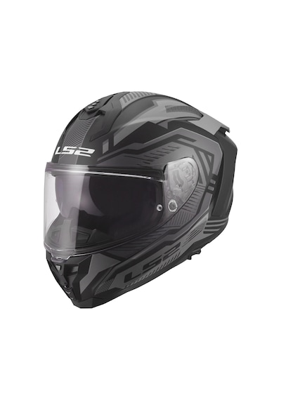 Ls2 Challenger 2 Dravıx Mat Gri Kask Mat Gri