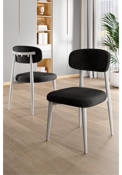 Canisa Jolin Serisi Mdf 90x168 Beyaz Mutfak Masa Takımı 4 Siyah Metal Sandalye Beyaz Masa Siyah Sandalye Canisa Jolin Serisi Mdf 90x168 Beyaz Mutfak Masa Takımı 4 Siyah Metal Sandalye Beyaz Masa Siyah Sandalye