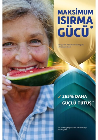 Corega Supreme Diş Protezi Yapıştırıcı Krem 40 Gr