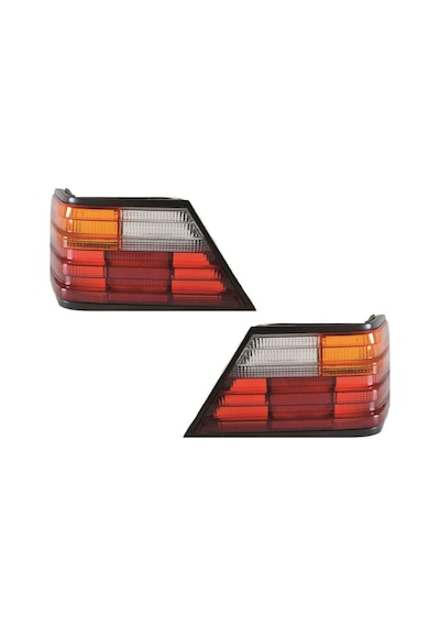 Mercedes W124 Stop Camı Sarı Sinyalli Sağ-Sol Takım 1985-1993