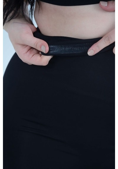 Bel + Basen + Göbek Toparlayan Slip Korse Siyah