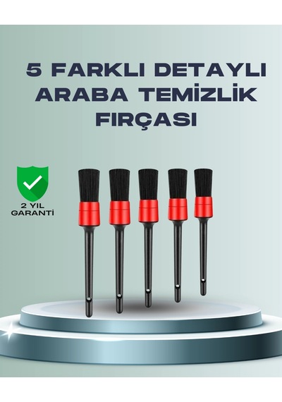 Zenvia Yumuşak Kıllı Araç Bakım Fırça Takımı Znv2026