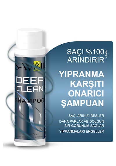 S-well Deep Clean Shampoo Protez Saç Bakım Şampuanı 400 Ml