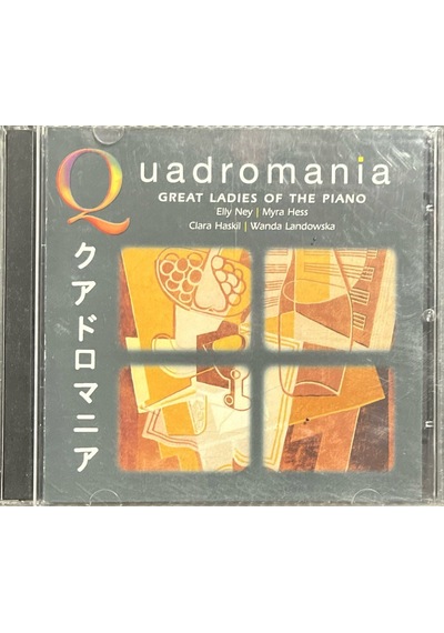 Plak Değildir Cd Dir Cd Quadromania Great Ladies Of The Piano 4