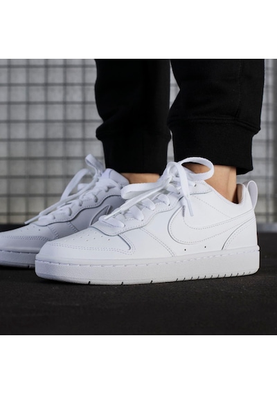 Nike Nıke Court Borough Low Unısex Sneaker 57530 Beyaz