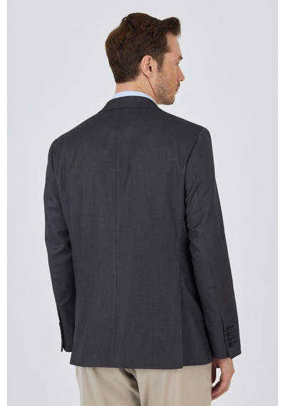 İmza Siyah Mono Yaka Armürlü Tam Astar Esnek 6 Drop Comfort Fit Classic Ceket 1002250153 Siyah İmza Siyah Mono Yaka Armürlü Tam Astar Esnek 6 Drop Comfort Fit Classic Ceket 1002250153 Siyah