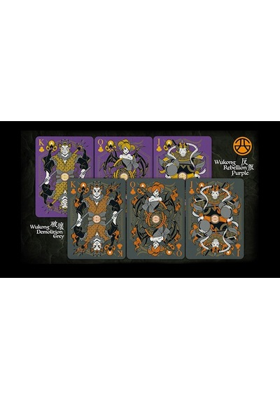 Bicycle Bull Demon King Demolition Grey Premium Oyun Kağıdı Limited Edition Koleksiyonluk İskambil Kartları