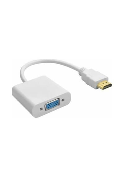 Hdmi to Vga Kablo Dönüştürücü Görüntü Altın Uçlu Çevirici
