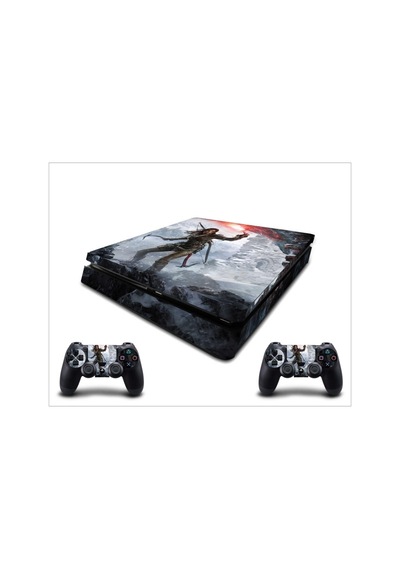 PS4 Slim Tomb Raider Sticker Seti