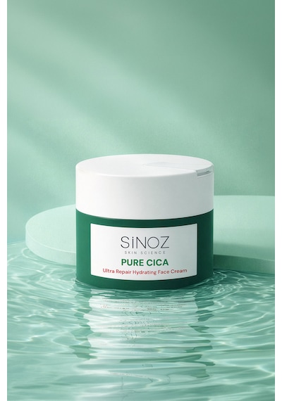 Sinoz Pure Cica Tahriş Olmuş Hasarlı Ciltlere Özel Bakım Kremi 50 ML