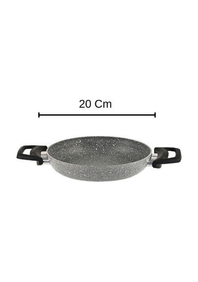 Diez 20 Cm Granit Ezme Sahan Gri Yanmaz Yapışmaz