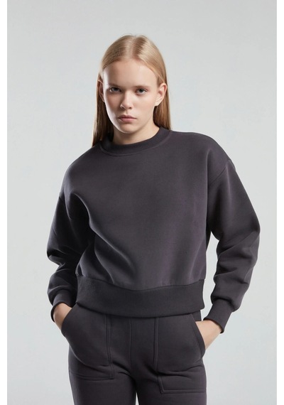 Kadın Antrasit Sweatshirt Antra
