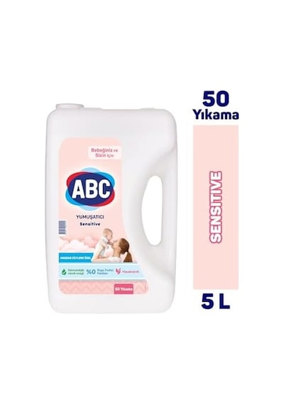 Deterjan Soft Sensitive 5 L 1000'li Set