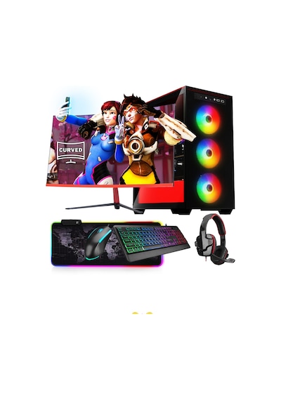 Ramtech Blaze Y100 i7-4790 16 GB 480 GB SSD 4 GB GT740 23.6" Dos Masaüstü Oyuncu Bilgisayarı