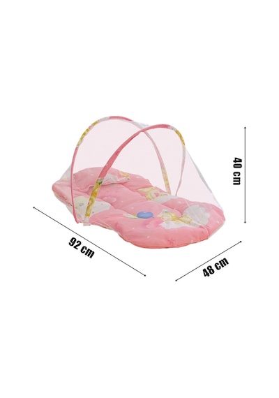 Katlanabilir Bebek Cibinlik Sineklik Seti, 92 cm - Pembe