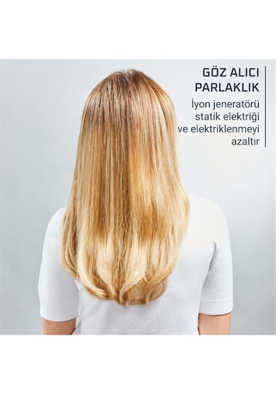 Rowenta Powerstraight 2 in 1 Kurutma ve Düzleştirme 3 Islak Ve Kuru Saç Düzleştirici Siyah﻿﻿