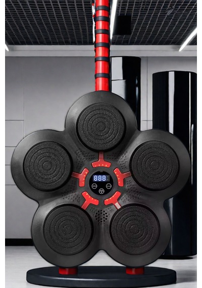 Yeni Nesil Şarjlı Bluetooth Müzikli Fitness Spor Egzersiz Aleti Yumruk Hızlandırma Geliştirme Aleti