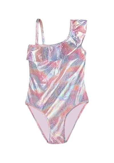Slıpstop Slipstop Blend Swimsuit Kız Çocuk Mayo 24355 Çok Renkli
