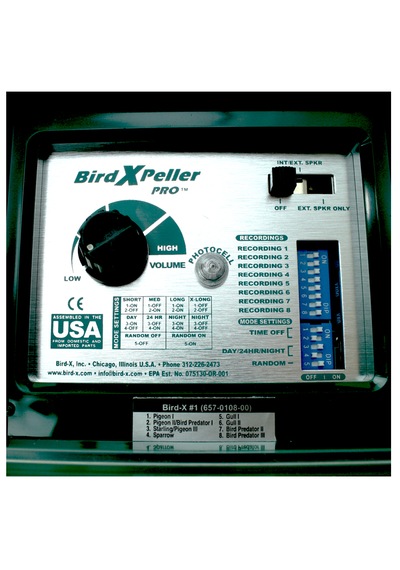 Birdx Peller Pro Ultrasonik Kuş Kovucu
