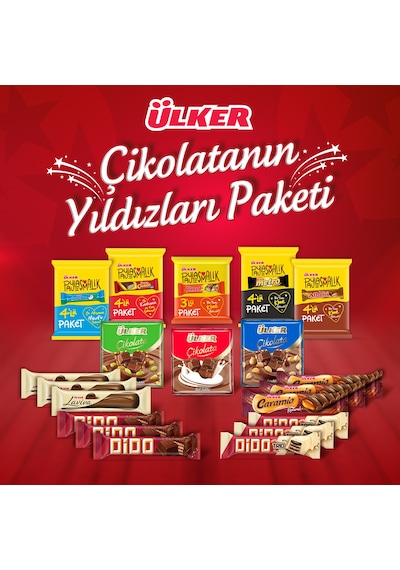 Ülker Çikolatanın Yıldızları Paketi