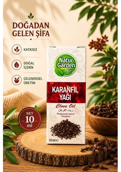Natur Garden Karanfil Yağı 10 ML