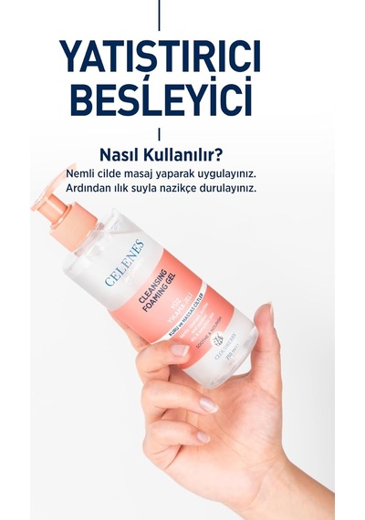 Celenes Cloudberry Köpüren Yüz Yıkama Jeli Kuru Ve Hassas Ciltler 250 Ml