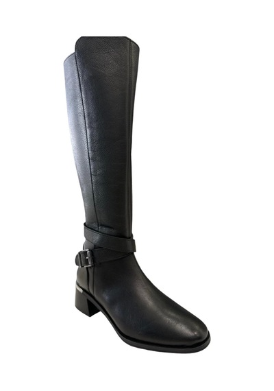 Castle Black Cb-97900-1 Kadın Deri Topuklu Çizme Siyah
