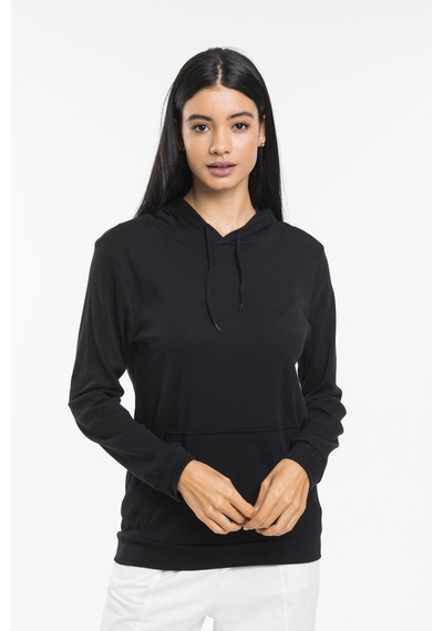 SPR21K55 Kadın Kapş. Kanguru Cepli Sweatshirt