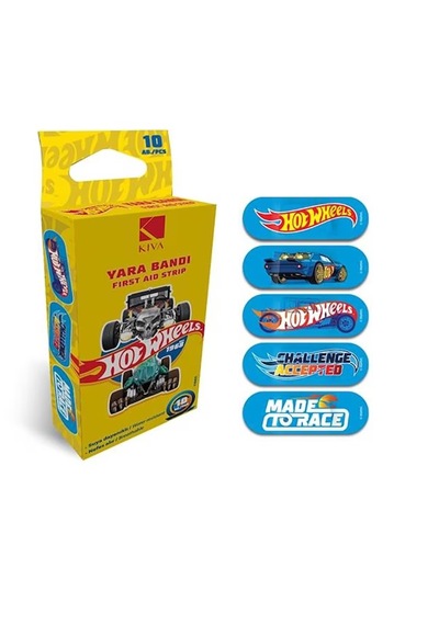 Hotwheels Yara Bandı Çocuk 10 Lu