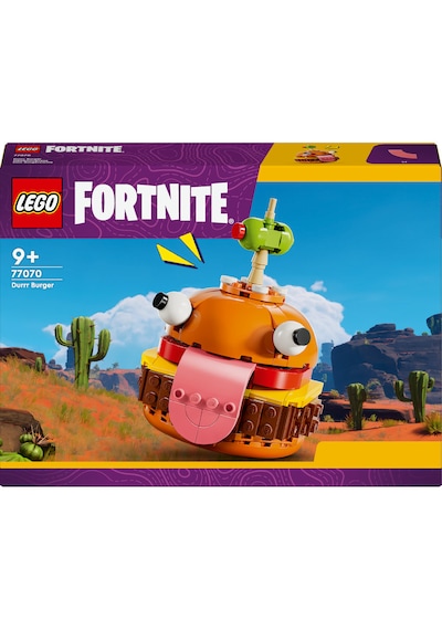 LEGO® Fortnite® Durrr Burger 77070 - 9 Yaş ve Üzeri Video Oyunu Sevenler İçin Sergilenebilir Yaratıcı Oyuncak Yapım Seti (193 Parça)