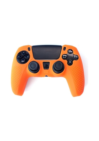 Playstation 5 Turuncu Renkli Kol Koruyucu Silikon Kılıf Tp5