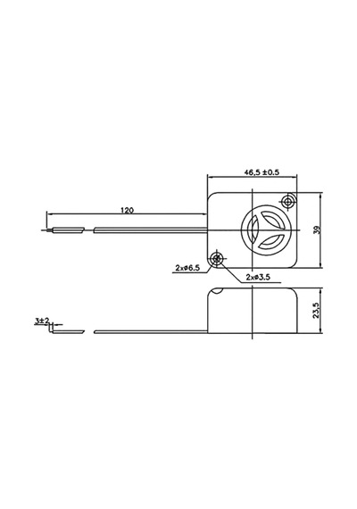 Ic-221a Buzzer 12v Dc Devreli Kablolu Siren Ses