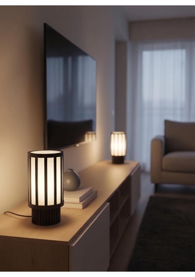 Designobee Metris, Modern Abajur Masa Lambası, Gece Lambası Çok Renkli
