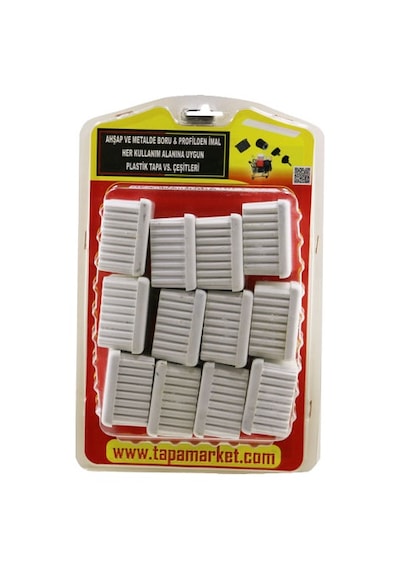 50X50 Plastik Iç Tapa Beyaz