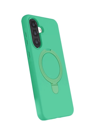 Newface Samsung Galaxy A56 Regal Magsafe Standlı Kapak - Yeşil