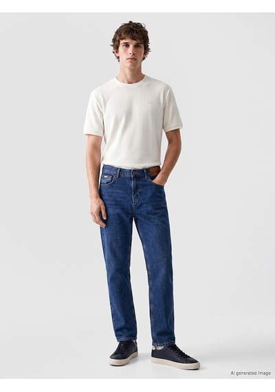 Lcw Jeans İndigo 7145 Baggy Fit Erkek Jean Pantolon