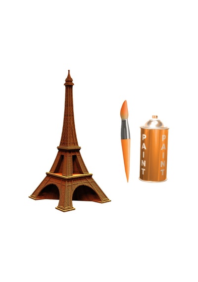 Cartonic 3d Puzzle - Eıffel Tower