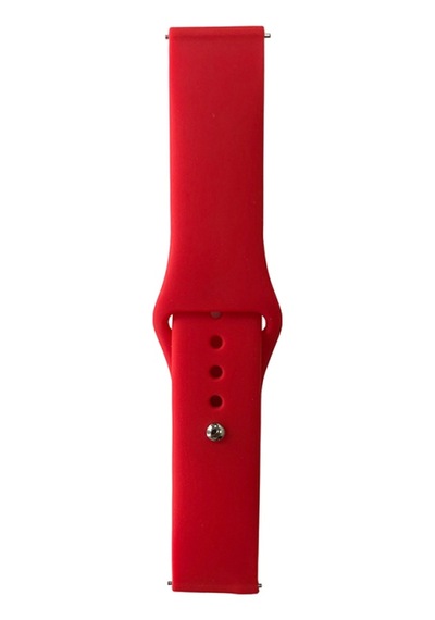 Gear S3 Band Serisi 22mm Klasik Kordon Silikon Strap Kayış - Siyah