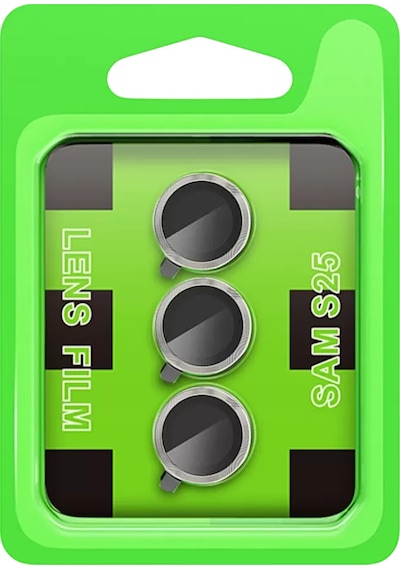 Newface Samsung Galaxy S25 Plus Raze Metal Kamera Lens - Lacivert-mavi