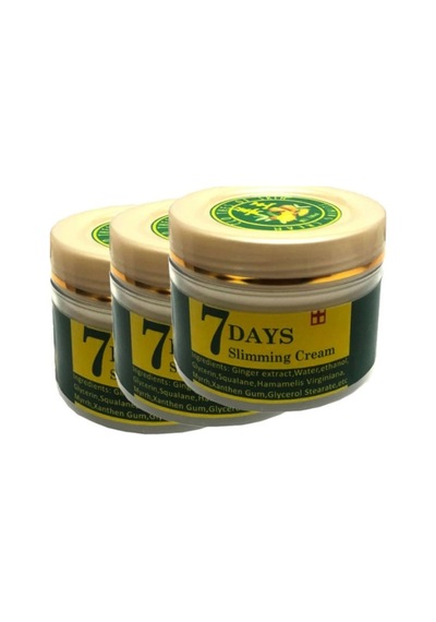7 Days Ginger 3lü Adet Miracle Slimming Cream 100 Ml