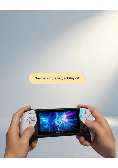 Hafif Retro Oyun Konsolu 1000 Klasik Oyun İle Taşınabilir